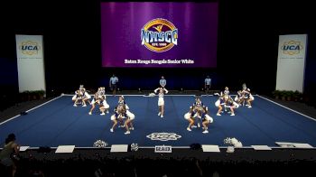 Baton Rouge Bengals Senior White [2021 Trad Rec Non Aff 14Y Finals] 2021 UCA National High School Cheerleading Championship