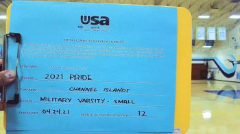 Channel Islands High School [Military Varsity - Small] 2021 USA Spirit & Dance Virtual National Championships