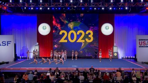 Cheer Savannah Allstars - RUBY RED [2023 L6 Senior Open Large Coed Finals] 2023 The Cheerleading Worlds