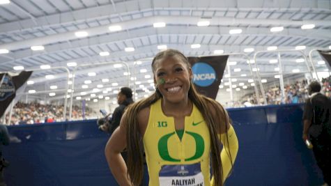 Aaliyah McCormick Scores 8 Points For The Ducks, Second In 60mH