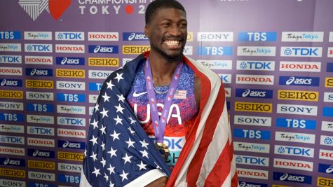 Cordell Tinch Wins 110m Hurdles World Title in 12.99