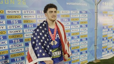 Kayden Hulet Break High School National Record For U20 World Championship Silver
