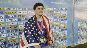 Kayden Hulet Break High School National Record For U20 World Championship Silver
