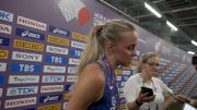 Keely Hodgkinson post race interview