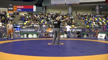 92 kg Quarterfinal: J'Den Cox, USA vs Mohammed Fardj Algeria