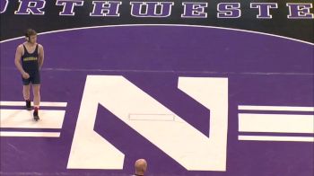 157lbs Match: Ryan Deakin, Northwestern vs Will Lewan, Michigan