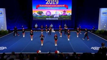 Ball State University [2019 Small Coed Division I Finals] UCA & UDA College Cheerleading and Dance Team National Championship