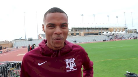 Devin Dixon Splits 44.4 On 4x400m Anchor