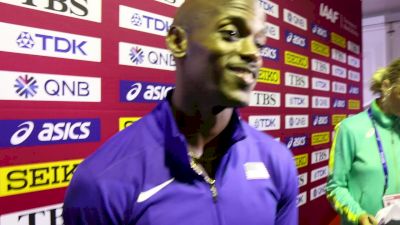Jeff Henderson Takes Silver In Men's Long Jump