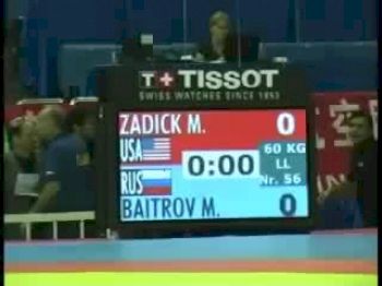 2006 World Championships Mike Zadick (USA) vs. Mavlet Batirov (Russia)