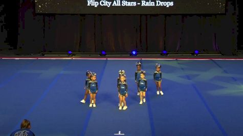 Flip City All Stars - Rain Drops [2020 L1 Tiny - Novice - Restricted] 2020 UCA International All Star Championship