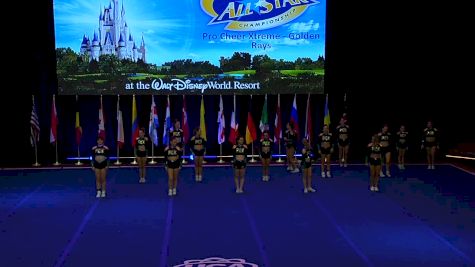 Pro Cheer Xtreme - Golden Rays [2019 L3 Senior Small D2 Day 1] 2019 UCA International All Star Cheerleading Championship