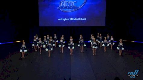 Arlington Middle School [2019 Junior High Pom Semis] UDA National Dance Team Championship