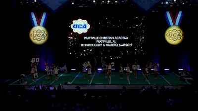Prattville Christian Academy [2023 Small Coed Game Day Finals] 2023 UCA National High School Cheerleading Championship