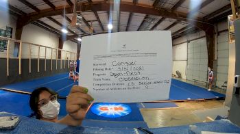 Gym-Nest - Obsession [L3 Senior - D2 - Small] 2021 Varsity All Star Winter Virtual Competition Series: Event V