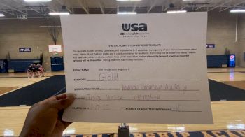 American Leadership Academy [Junior Varsity Show Cheer Intermediate] 2022 USA Virtual Spirit Regional II