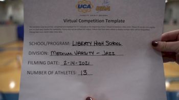 Liberty High School (Liberty) [Medium Varsity - Jazz] 2021 UDA Spirit of the Midwest Virtual Challenge