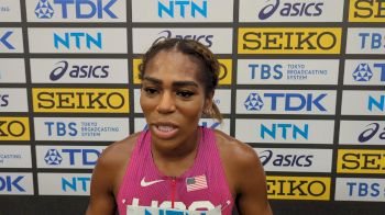 Raevyn Rogers Wasn't Expecting 800m Pace In Final