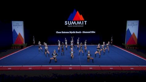 Cheer Extreme Myrtle Beach - Diamond Elite [2021 L4 Senior Coed - Small Finals] 2021 The Summit