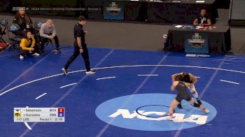 117 lb Semifinal, Yu Sakamoto, McKendree vs Brianna Gonzalez, Iowa