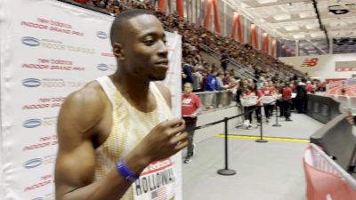 Grant Holloway Opens His Season With A 7.38, Extends His 60m Hurdles Win Streak