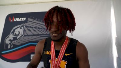Garrett Kaalund Wins Men's 200m Title, Talks Overcoming Injury and USC Culture | Post-Race Interview 2026 USATF