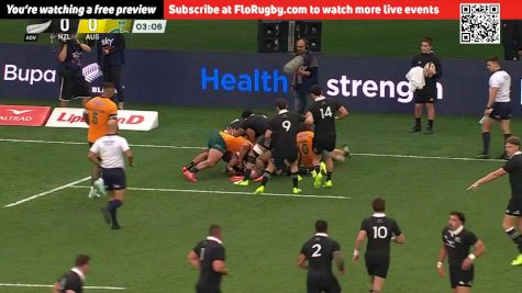 Caleb Clarke Scores The First Try Of The 2025 Bledisloe Cup