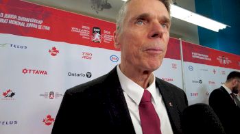 Canada Coach Dave Cameron Answers Questions After Canada's 3-0 Win Over Germany At World Juniors