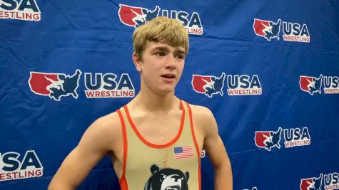 Drake Vombaur: 113-pound USA Wrestling Preseason Nationals Champion