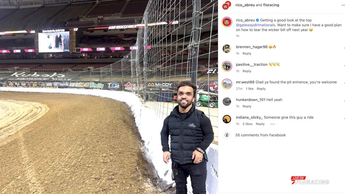 Rico Abreu Having Fun & Fishing For A Ride At Gateway