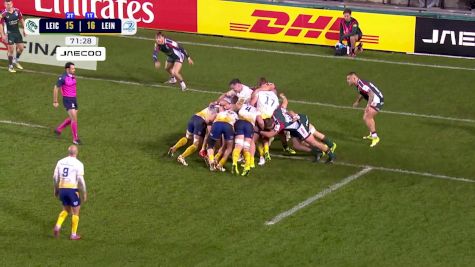 Dan Sheehan Try - Leicester v Leinster - 2025-2026 Champions Cup Round 2