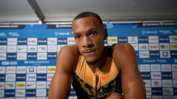 Jamal Britt Reflects On Breakthrough Season After Strong Finish | 2026 Brussels Diamond League Post-Race Interview