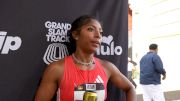Tia Jones Ran The 100m For The First Time Since 7th Grade At Grand Slam Track: Miami