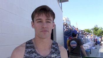 West Point's Mitchell Burr After 1500m Win At 2024 Florida Relays