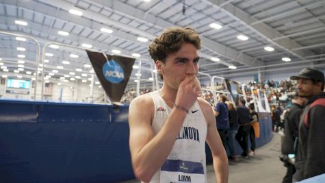 Liam Murphy After Rebounding To Fourth In NCAA Indoor Championship 3k