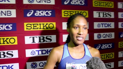 Ajee Wilson Pumped That U.S. Got Three In 800m Final