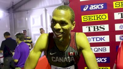 Brandon McBride Finds Out Nigel Amos Scratched The 800m