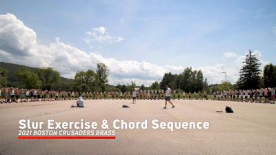 2021 Boston Crusaders Brass - Slur Exercise, Chord Sequence