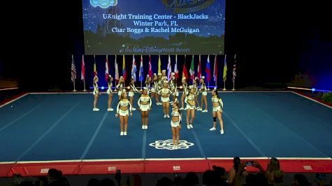 UKnight Training Center - BlackJacks [2019 L3 Senior Small D2 Day 2] 2019 UCA International All Star Cheerleading Championship