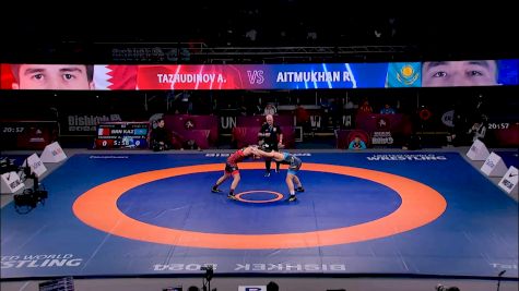 97 kg Gold - Akhmed Tazhudinov, Bahrain vs Rizabek Aitmukhan, Kazakhstan