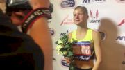 Allie Ostrander Talks After Winning Millrose 3000m Title