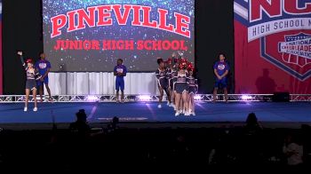Pineville Junior High School [2020 Novice Large Junior High/Middle School Semis] 2020 NCA High School Nationals