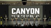 Canyon High School JV Pom [2020 Junior Varsity Pom Finals] 2020 NDA High School Nationals