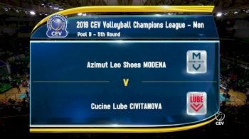 2019 CEV Men's Champions League - Azimut Leo Shoes Modena vs Cucine Lube Civitanova
