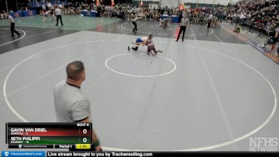 Gavin Van Driel&nbsp;over&nbsp;Seth Philippi