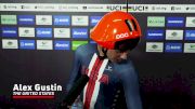 World Championships: Alex Gustin Remains Positive Despite Time Trial Crash