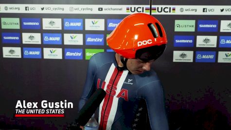 World Championships: Alex Gustin Remains Positive Despite Time Trial Crash