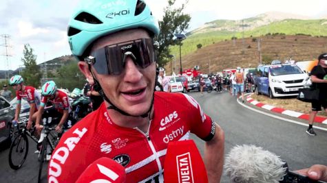 Harrison Sweeny On A Day Of Suffereing In Stage 7 Breakaway