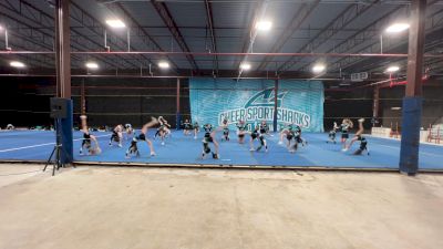 Cheer Sport Sharks - Ancaster - Speckled [CC: L1 - U12] 2022 Varsity All Star Virtual Competition Series: FTP East