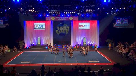 The California All Stars - Las Vegas - Aces [2022 L6 Senior Open Small Coed Finals] 2022 The Cheerleading Worlds